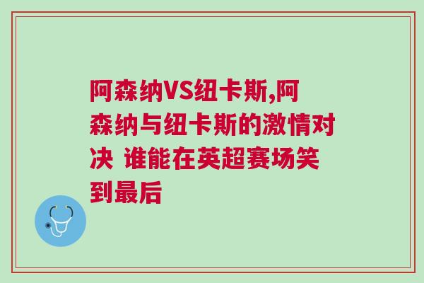 阿森纳VS纽卡斯,阿森纳与纽卡斯的激情对决 谁能在英超赛场笑到最后